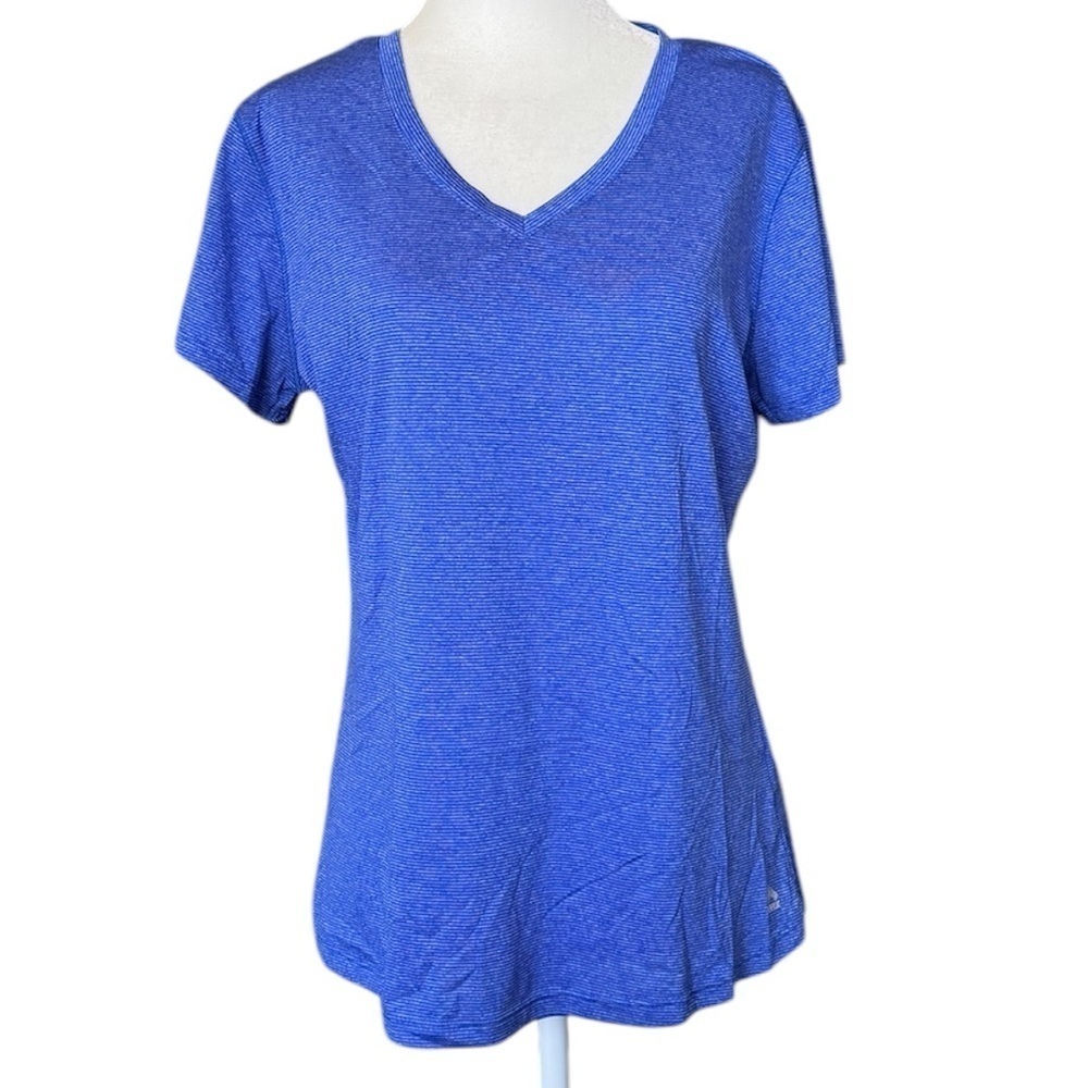 RBX V Neck Stripe Short Sleeve X Dri T-Shirt